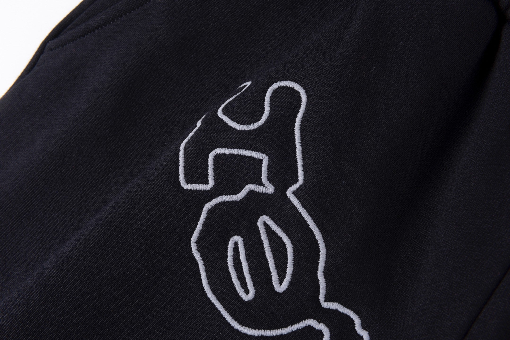 Sp5der OG Logo Sweat Shorts Black